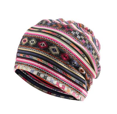 China 2022 formal new double knitted scarf multifunctional printing knitted sweater collar sports soft hat wholesale for sale