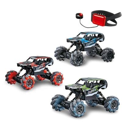 China Kids car toy stunt vehicle 1:16 2.4G four way rc car with side hand gesture side driving radio control toys for sale