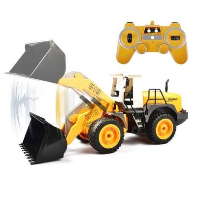 China High quality remote control construction radio control toy rc truck remote control for 1:20 excavator bulldozer engineering car with sound for sale