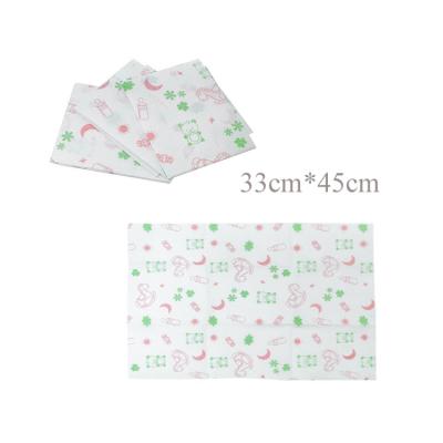 China Best Selling Printed HLD334503-05 Super Absorbent Plus Size Mat Transfer To Reposition Disposable Bed Nursing Under Pad for sale