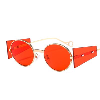 China New Style Environmentally Friendly Round Side Shade Lens Outdoor Lens Sunglasses for sale