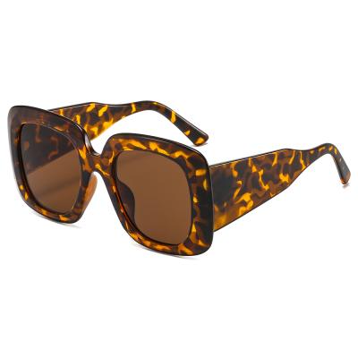 China NWOGLSS 9122 Environmentally Friendly Retro Oversized Women Squares Shade Sunglasses Wholesale for sale