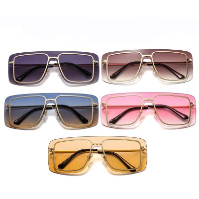 China Fashionable Environmental Friendly Metal Frame Men Women Sunglasses NWT50268 for sale