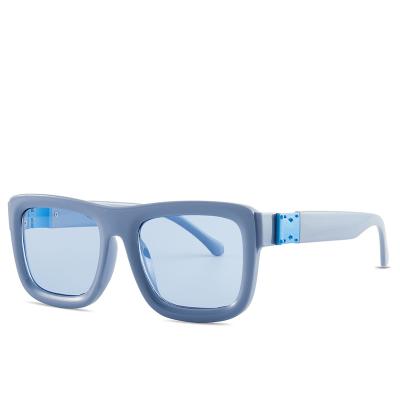 China OCT167 Cool Fashion Hot Sale Environmentally Friendly Logo Square Shade Sunglasses for sale