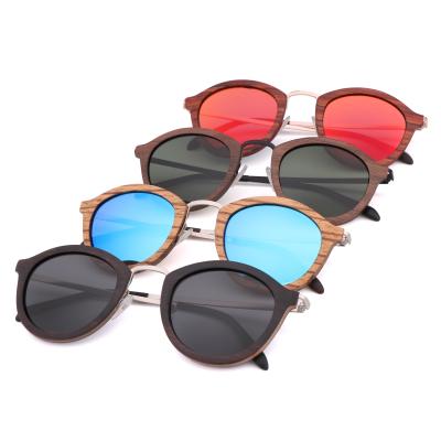 China Fashion Environmentally Friendly High End Custom Logo Bamboo Wood Sunglasses for sale