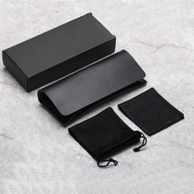 China Glass Box Environment Friendly Quality Case Cleaning Cloth Set Black Wholesale for sale