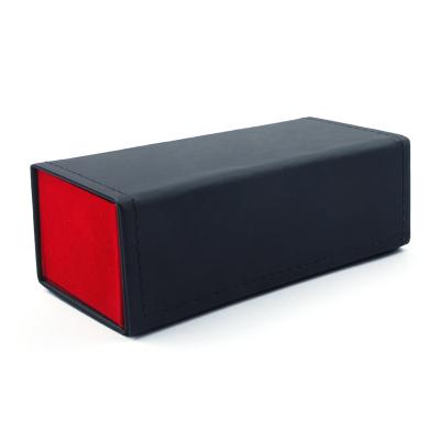 China Custom Logo Folding Glasses Case Exquisite High End Environment Friendly for sale