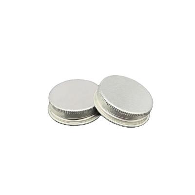 China Non Spill 38mm Silver aluminum screw cap capsule bottle cap for sale