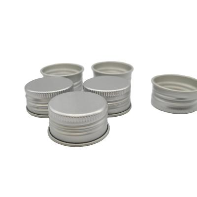 China Non Spill 28mm Aluminum screw cap syrup bottle cap for sale