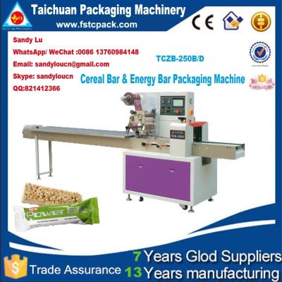 China automatic plastic bag chocolate bar packing machine for food pouch packing machine for sale