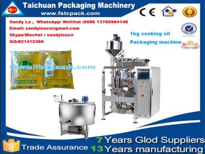 China Automatic cooking oil packaging machine ,Hot sell vegetable oil packing machine for sale