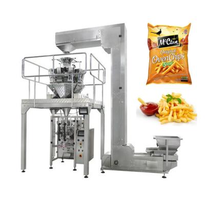 China Red adzuki beans chips packing machine potato chips making,roseting and packing machine TCLB-420AZ for sale