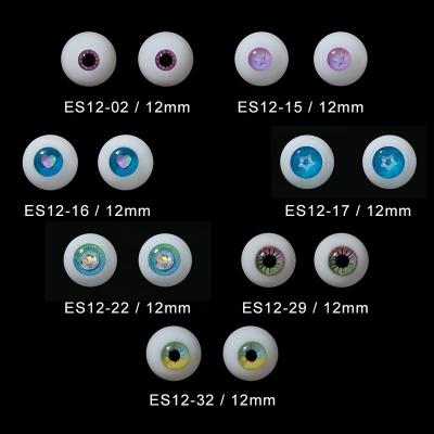 China DIY TOY Custom Eyeball 12 mm 14mm 20mm 30mm for dolls manufacture to produce beautiful doll glass acrylic eyes for sale