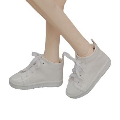 China New bjd shoes for 1/3 about 9.3cm high white PU leather casual boots 1/3 for sale