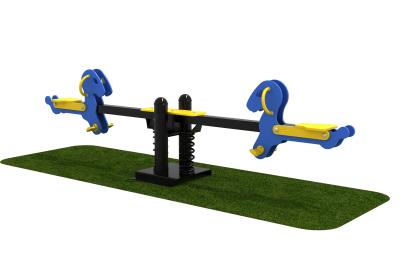 China Stainless Steel Seesaw Playground Equipment Environmental Friendly for sale