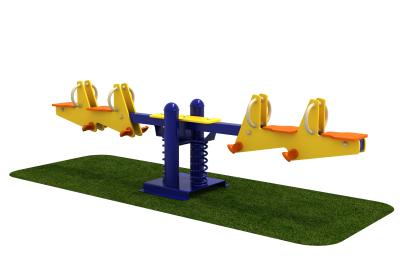 China Aluminum Pipe Metal Seesaw For Kids ISO9001 Certificate Shockproof for sale