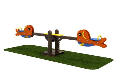 China Stainess Steel Seesaw Playground Equipment Durable Imitate Animal Shape for sale