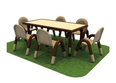 China Kindergarten Children Table And Chairs Top With PP Plastic  ISO9001 for sale