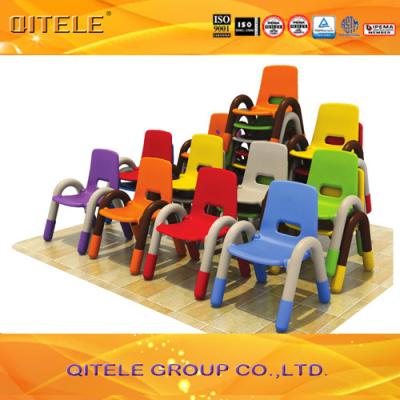 China Kids Plastic Desk And Chair , Childrens Table And Four Chairs for sale