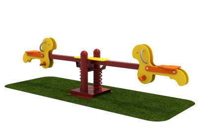 China Anti static SeeSaw Playground Equipment Fadeless Capacity 2 People for sale