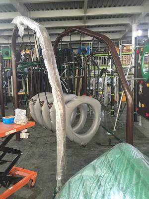 China Kids Physical Activity Equipment Playground Rope Climber , Physical Slide for sale