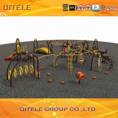 China Professional Kids Outdoor Gym Equipment , Climbing Playground Equipment For School for sale