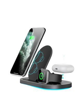 China Fast Charging Speed ​​Selling Best 3 in 1 Wireless Dock Charging Dock Station WCT-Z6S Fast Charging Stand for sale