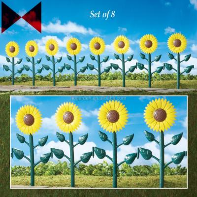 China Easily Assembled Package Of 6 Pcs Yard Flower Bed Fence Border Edging Garden Decoration for sale