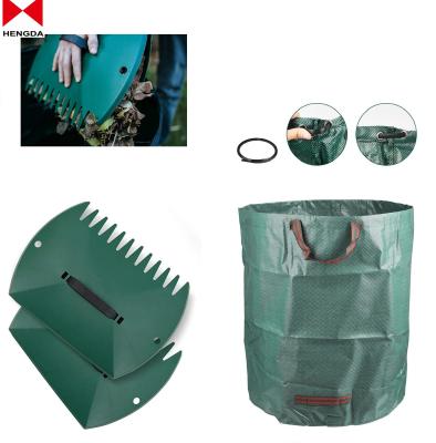 China Leaf grabber garden waste picker and large garden waste bags HD5076 for sale