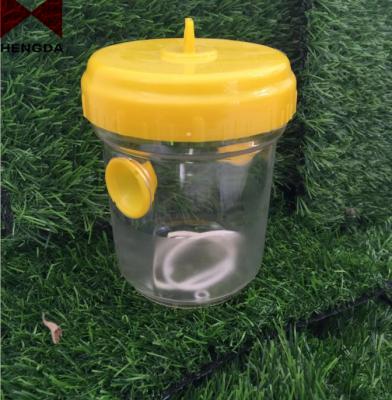 China Disposable Wasp Trap Yellow Hornets And Bees Trap Non-Toxic Honey Pot Bee Catcher, Reusable for sale