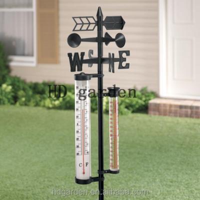 China All Garden Thermometer with Rain Gauge and Wind Vane for sale