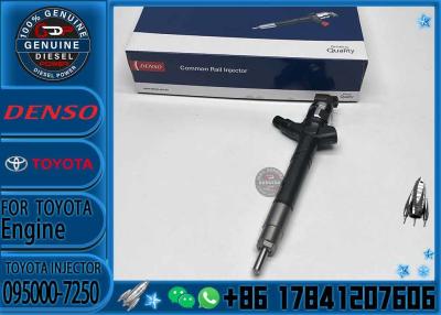 China 2AD-FTV Auto Engine Parts Injector 095000-7250 Diesel Fuel Nozzles Injector 095000 7250 0950007250 for Toyota Avensis for sale