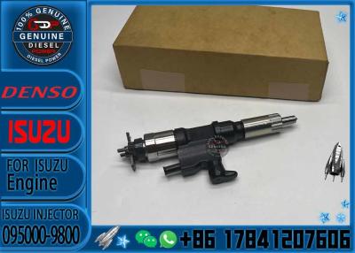 China Diesel Fuel Common Rail Injector 095000-9800 8-98219181-0 8983064750 for ISUZU 6HK1 Engine for sale