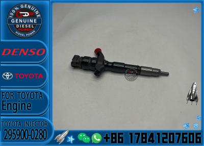 China Fuel Injector 295900-0210 295900-0280 23670-30450 For Toyota Hilux 2KD-FTV Common Rail Injector 23670-30450 for sale