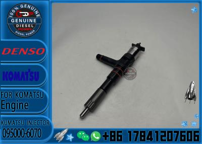 China Diesel Common Rail Injector 095000-6070 For KOMATSU PC350-7 PC400-7 6251-11-3100 for sale