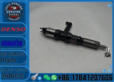 China Inyector de combustible de tren común diesel 095000-6120 Para PC600 Excavadora 6261-11-3100 en venta