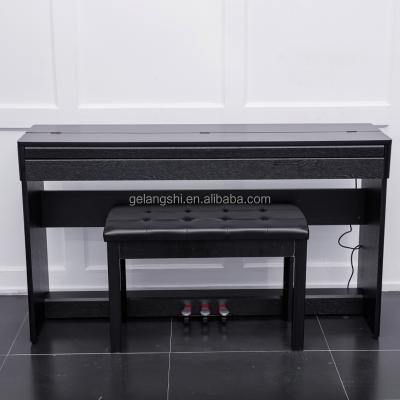 China Gelaus DP-600 Electronic Black Hammer Action Digital Piano 135*36*79 for sale