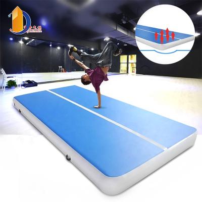 China For yoga 5*1*0.1m air track yoga, Taekwondo indoor air mat inflat airtrack gymnast mat for sale for sale