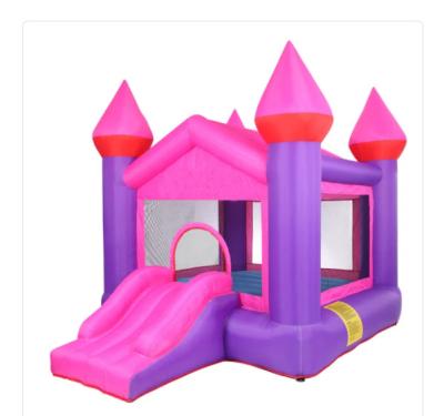 China With EN71 Home Use Oxford Cloth Bounce House Inflatable Castle With Slide for sale