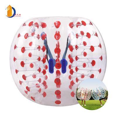 China Bubble Soccer Ball 0.8mm Bubble Toy YUQI Human Hamster Ball Eco-friendly PVC Inflatable Zorb Bumper Ball For Adults And Kids for sale