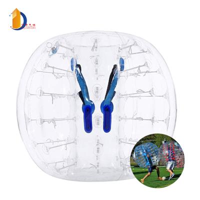 China Toy YUQI 1.2M/1.5M Inflatable Bumper Ball PVC Material Transparent Human Zorb Ball Inflatable Bumper Ball 4ft/5ft Diameter Bubble Soccer Ball 0.8mm for sale