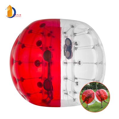 China Toy 1.5M Inflatable Bumper Football PVC Zorbing Ball Family Fun Inflatable Soccer Bubble For Adults Or Kid Outdoor Activity for sale