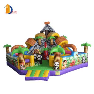 China Playground Inflatable Amusement Park.Outdoor High Quality Game Inflatable World City Amusement Park Amusement for sale