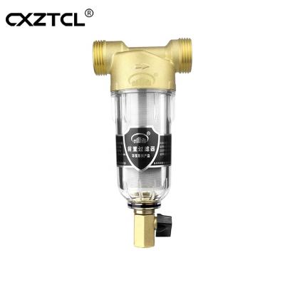 China Popular Household Natural Household Water Purifier Single Brass Water Prefilter for sale