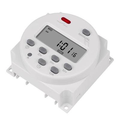 China 7 Days 24 Hour Programmable Time Switch 24 Hour Timer Switch On Timer 220V LCD Display Weekly Rotary Timer Switch jft03 for sale