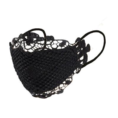 China Hot Sale New Fashion Cloth Reusable Sunscreen Face Female Breathable Lace For Party Gifts for sale