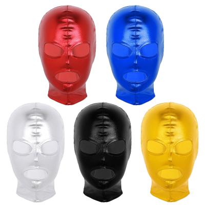 China Latex Unisex Full Mouth Protective Mask Halloween Party Cosplay Role Play Costume for sale