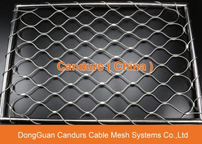 China Stainless Steel Wire Rope Mesh Net Decorative Metal Fence Fabric for sale