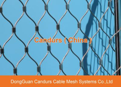 China Flexible Stainless Steel Cable Netting For Security Decoration for sale