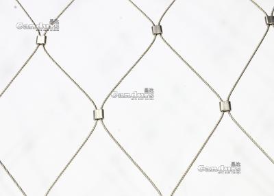 China China Candurs Flexible Stainless Steel Wire Rope Mesh Net For Green Wall for sale